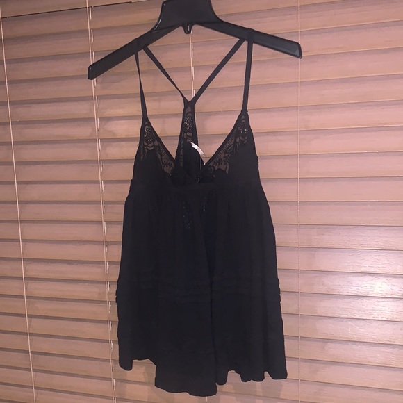 Free People | Sweet Pea Tank Size Small Black - Picture 5 of 8